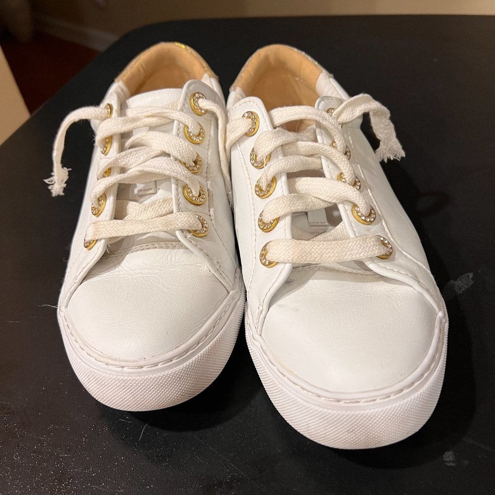 Lilly Pulitzer size 8 white Hallie lux sneakers